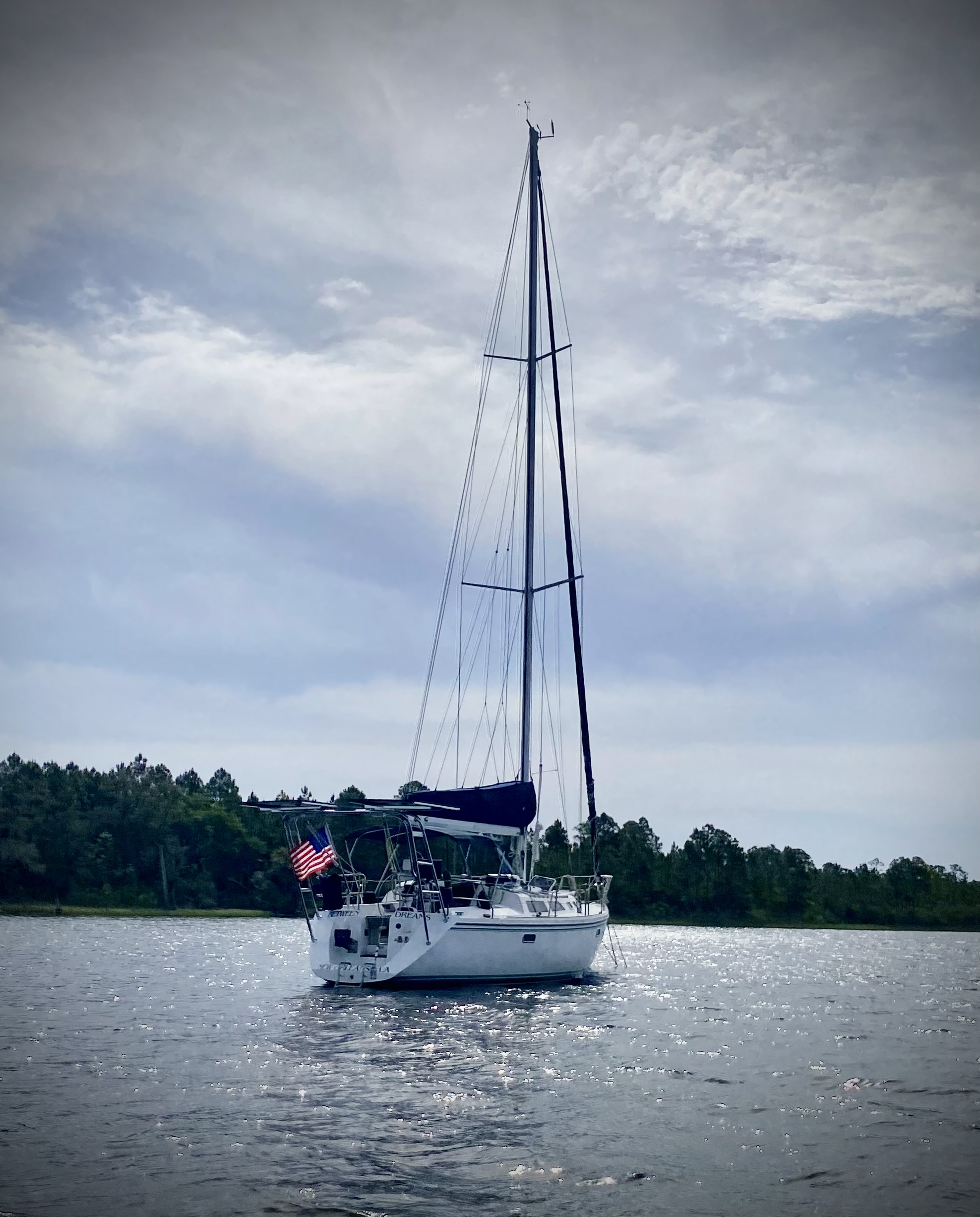 Boat on bayou